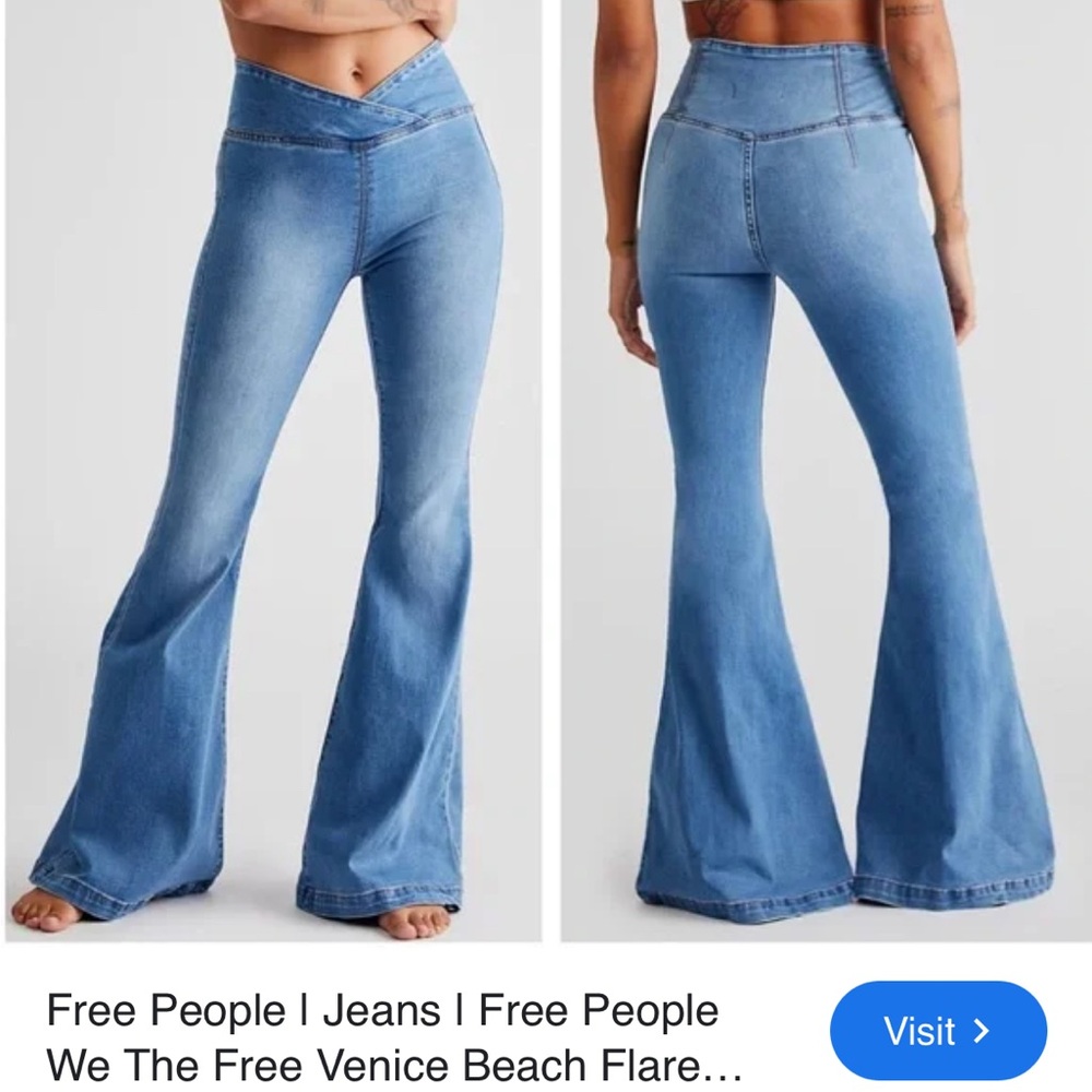 We the free jeans NWT wide leg and awesome